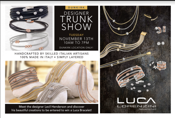Meet the designer Lecil! Trunk event sure to sparkle